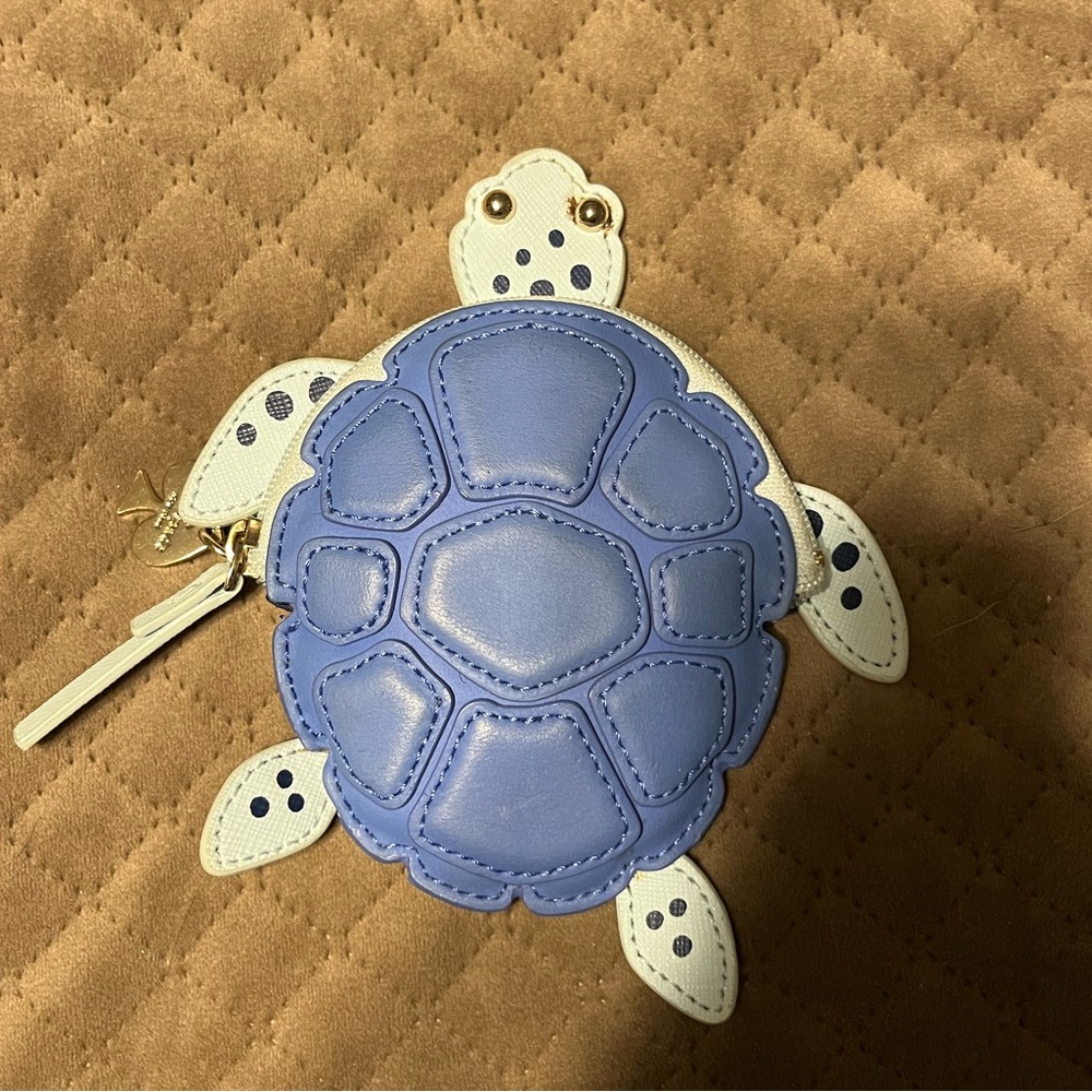 Kate Spade Turtle Coin Purse - signs of wear